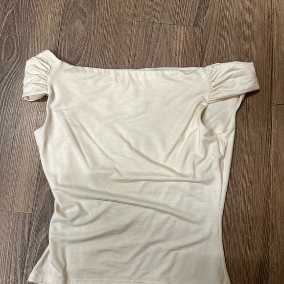 Reformation Cello Knit Top in Cream - Picture 3 of 3